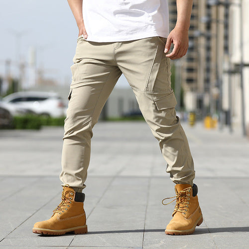 Men's Multi-Pocket Cargo Pants – Casual Streetwear