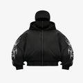 Graphic Zip-Up Hoodie – Urban Streetwear