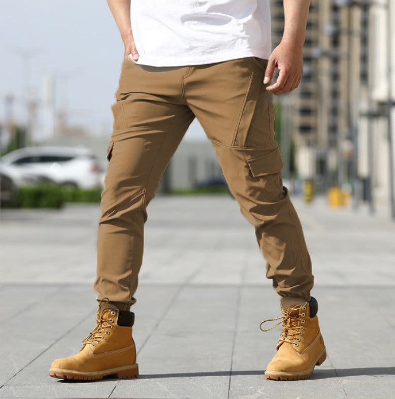 Men's Multi-Pocket Cargo Pants – Casual Streetwear