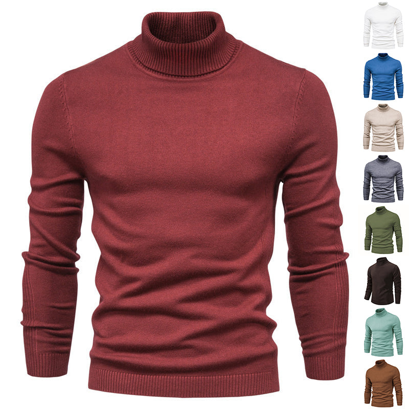 Men’s Slim-Fit Turtleneck Sweater