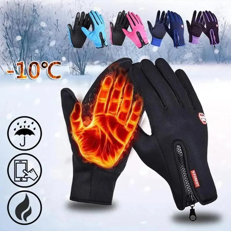 Unisex thermal touchscreen winter gloves - photo 1