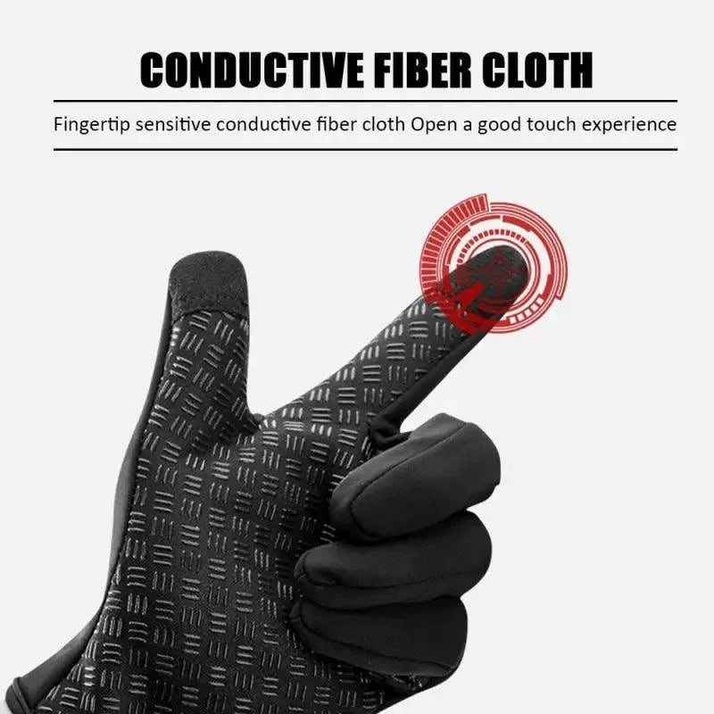 Unisex Thermal Touchscreen Winter Gloves – Warm & Water-Resistant