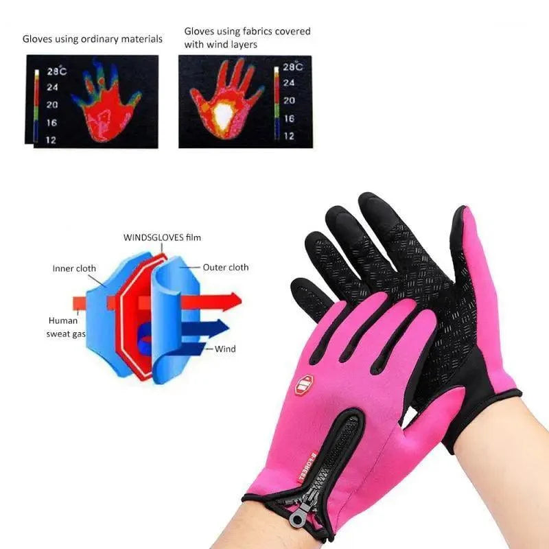 Unisex thermal touchscreen winter gloves - photo 11